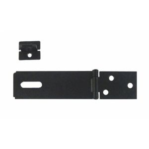 Crompton 617 Safety Hasp & Staple Black finish 150mm long